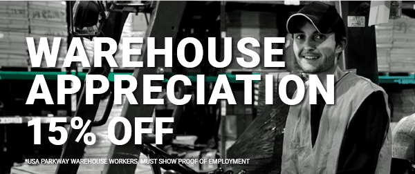 Warehouse Appreciation 15% Off