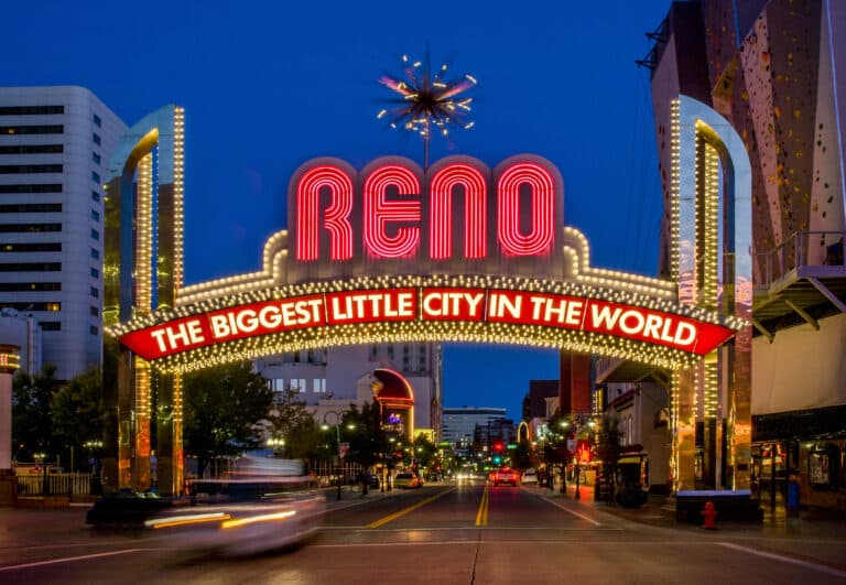 Welcome Sign, Reno, Nevada