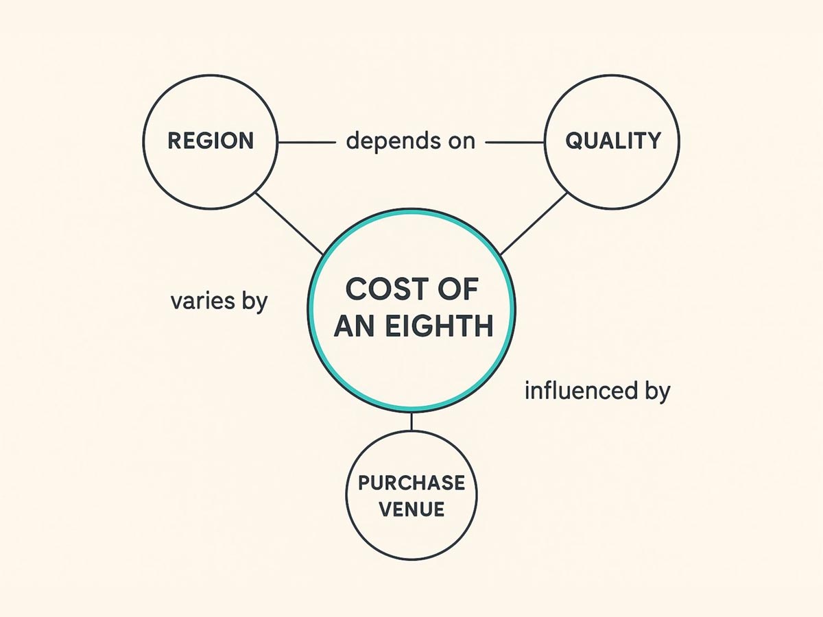 What Drives the Price of an Eighth?
